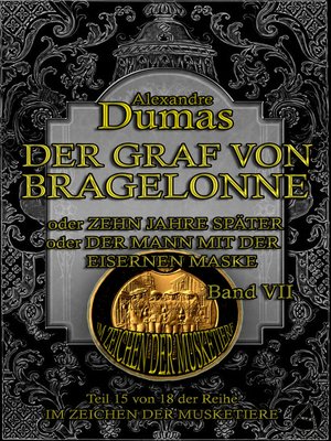 cover image of Der Graf von Bragelonne. Band VII